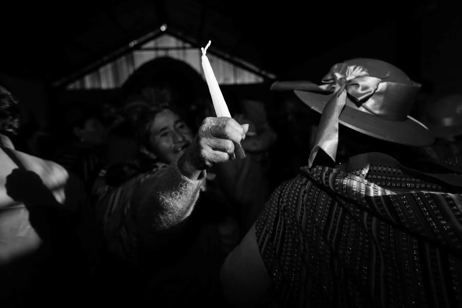 Los visitantes también rinden culto al patrón Santiago o Tayta Shanti. Foto: Bryan Ojeda