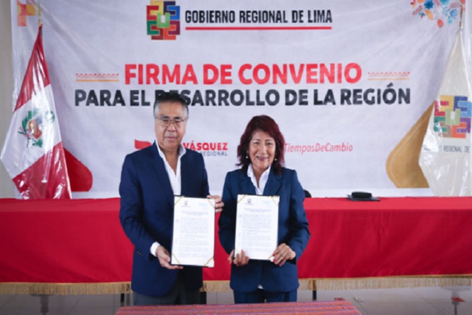 Gore Lima y SNI firman convenio de cooperación para impulsar la inversión productiva
