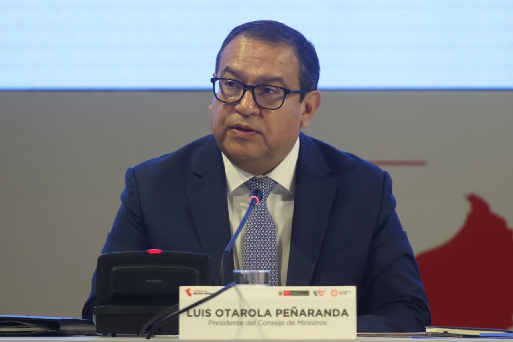 Presidente del Consejo de Ministros, Alberto Otárola. Foto: ANDINA/ Juan Carlos Guzmán