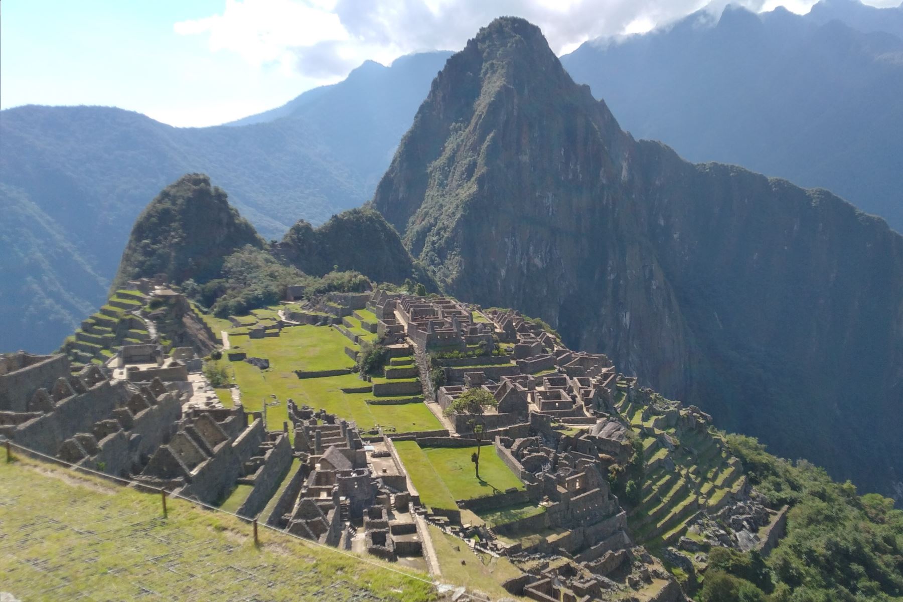 La ciudadela de Machu Picchu recibe por día entre 3,800 y 3,900 visitantes nacionales y extranjeros. Foto: DDC Cusco