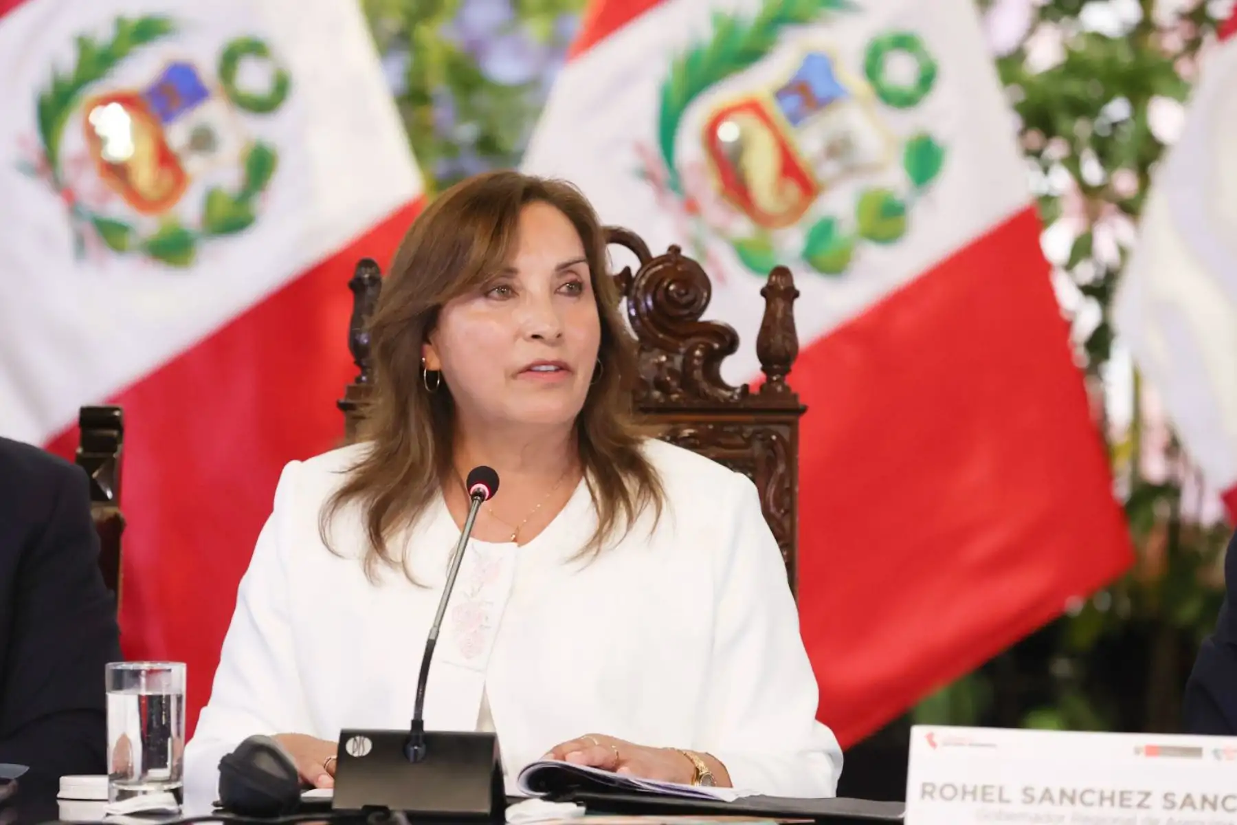 La Mandataria detalló que se formarán mesas técnicas para evaluar la creación de una zona económica especial en Loreto e impulsar el corredor comercial y productivo de Lambayeque, Cajamarca y Amazonas. Foto: ANDINA/Prensa Presidencia.