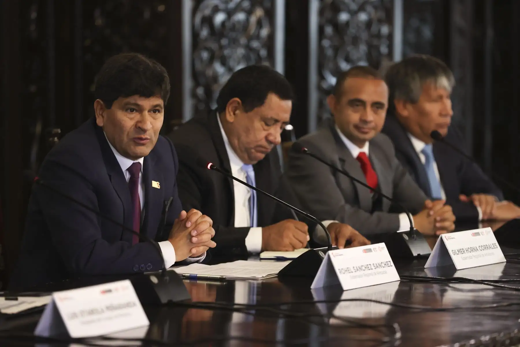 Presidenta Dina Boluarte participa en la sesión de clausura del II Consejo de Estado Regional Foto: ANDINA/Presidencia Perú