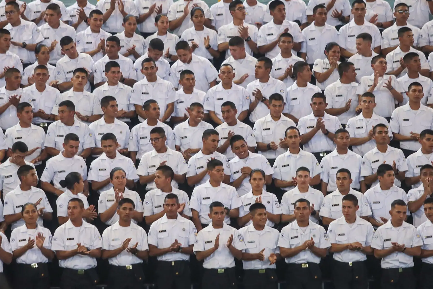 Inauguración de los Juegos deportivos militares 2023 reúne a más de 1200 deportistas del Ejército, Marina de Guerra, Policía Nacional de diferentes disciplinas, entre el 18 de agosto y el 8 de noviembre en diversas sedes militares de Lima. Foto: ANDINA/Ricardo Cuba