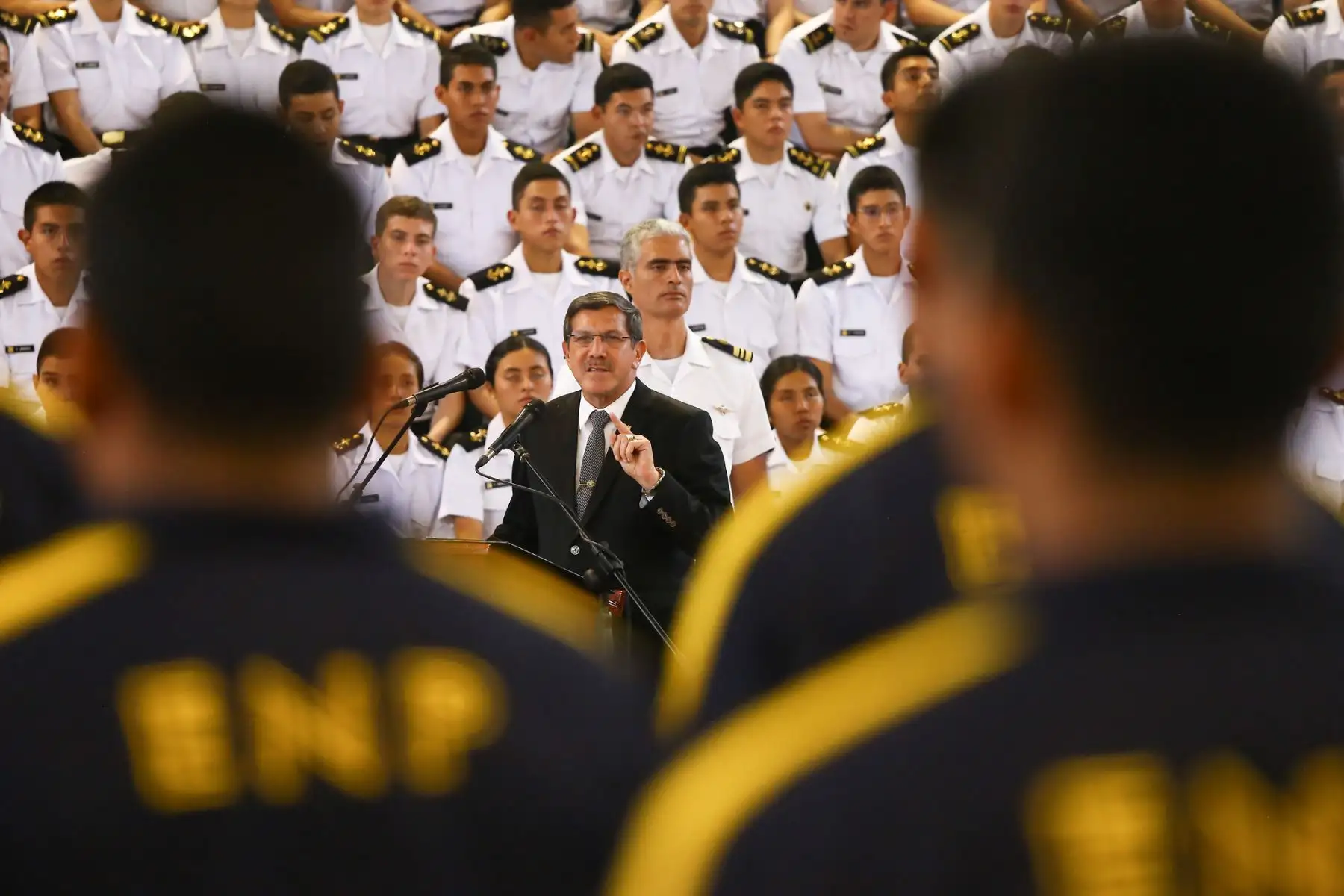Inauguración de los Juegos deportivos militares 2023 reúne a más de 1200 deportistas del Ejército, Marina de Guerra, Policía Nacional de diferentes disciplinas, entre el 18 de agosto y el 8 de noviembre en diversas sedes militares de Lima. 
Foto: ANDINA/MINDEF