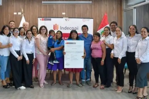 Indecopi promueve en San Martín las marcas colectivas y patentes para impulsar el desarrollo económico. Foto: Cortesía.
