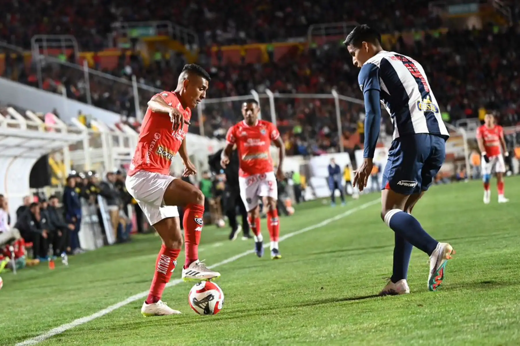 Alianza Lima se enfrenta al club Cienciano por la fecha 10 del Torneo Clausura en el estadio Garcilaso de la Vega de Cusco.
Foto: @Club_Cienciano