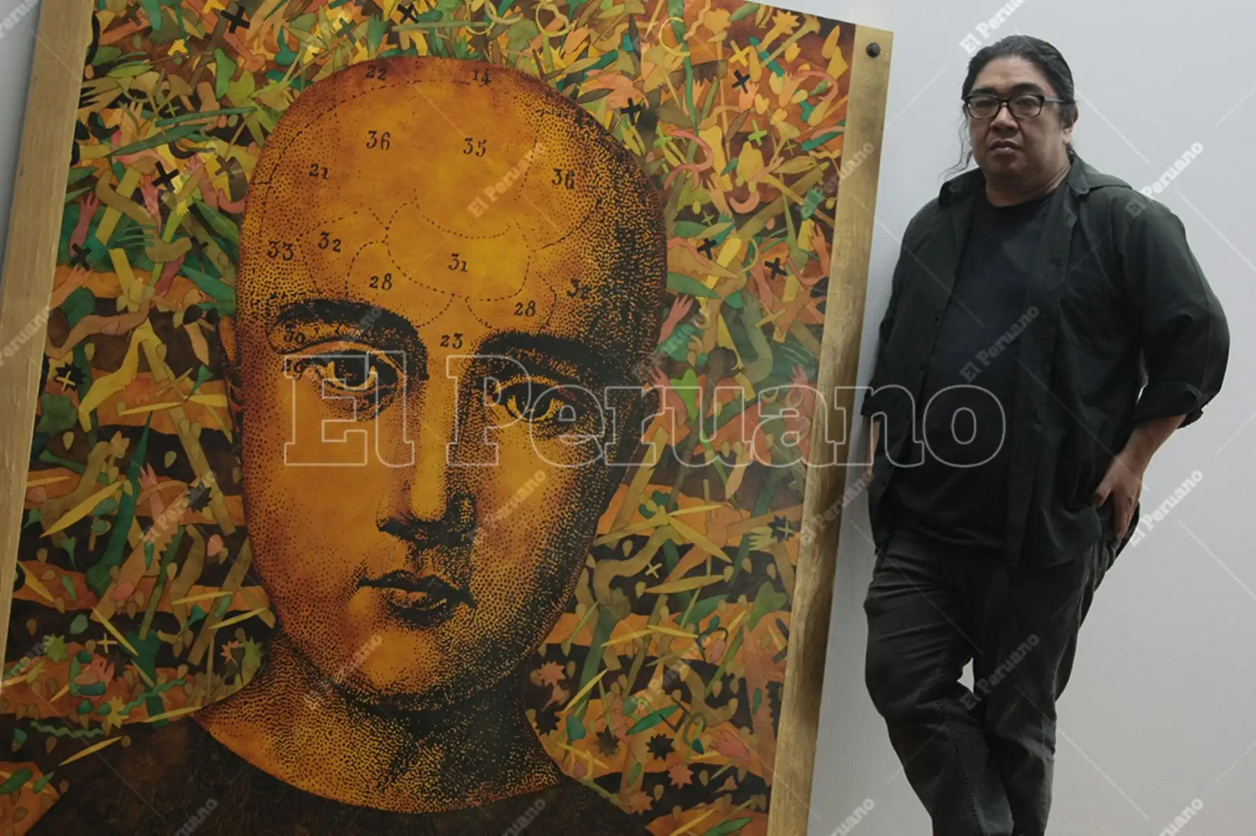 Lima - 30 octubre 2012 / Destacado artista plástico Eduardo Tokeshi. Foto: Diario Oficial El Peruano / Juan Carlos Guzmán