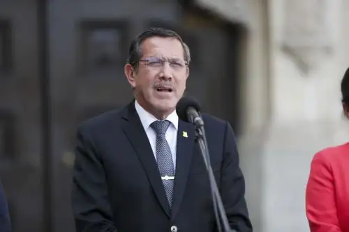 Jorge Chávez, ministro de Defensa. Foto: ANDINA/difusión.