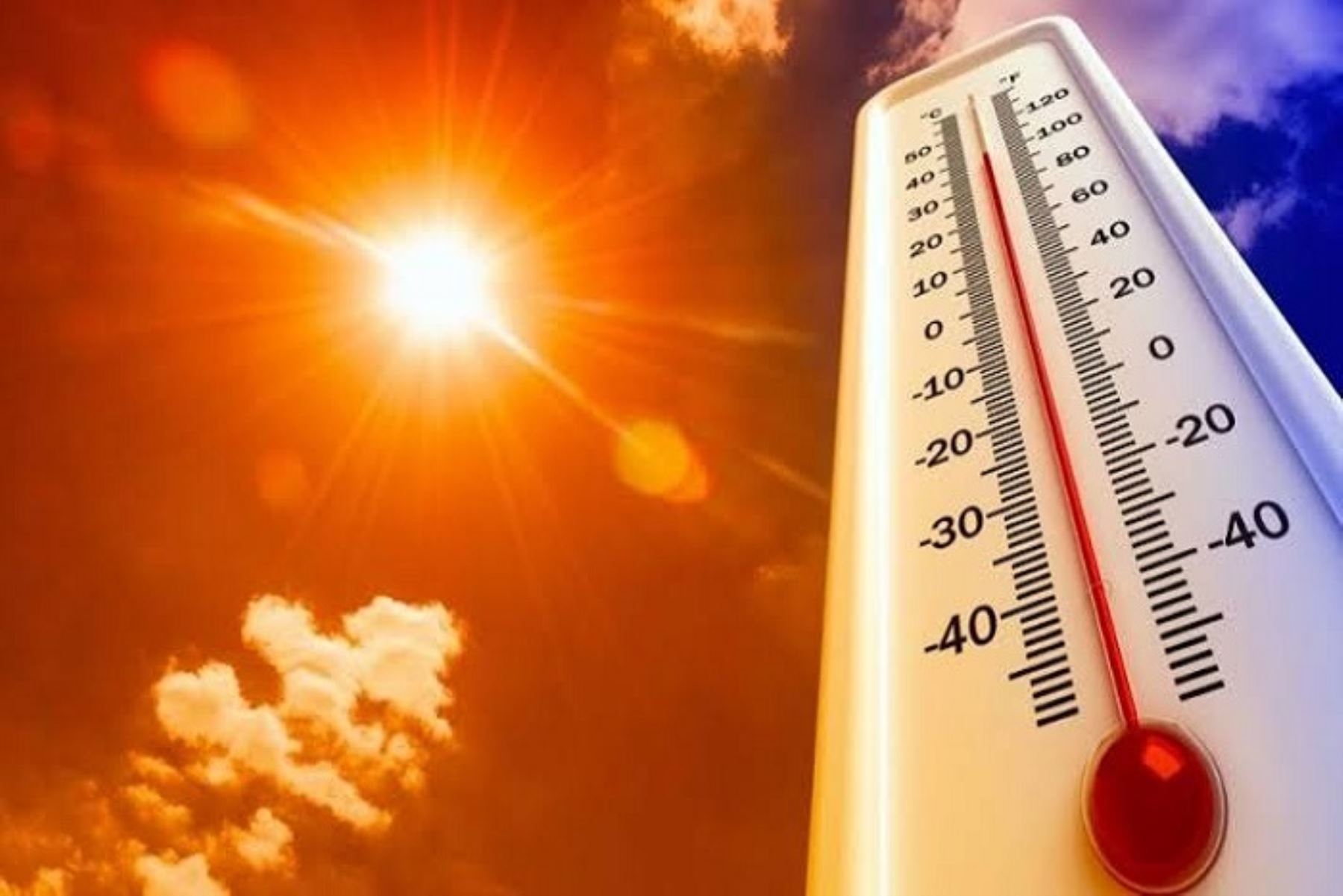 Cortesía. Alerta en Loreto: altas temperaturas serán de 37 grados y piden a población protegerse