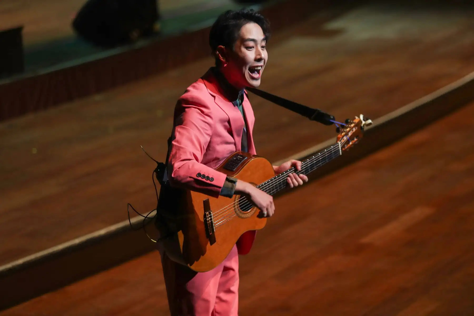 Concierto por el 150 aniversario de relaciones diplomáticas entre Perú y Japón "Lazos Kizuma".
Kazufumi Miyazawa cantante y compositor japonés Eric Fukusaki cantante Peruano Japonés que reside en Japón Foto: ANDINA/Ricardo Cuba