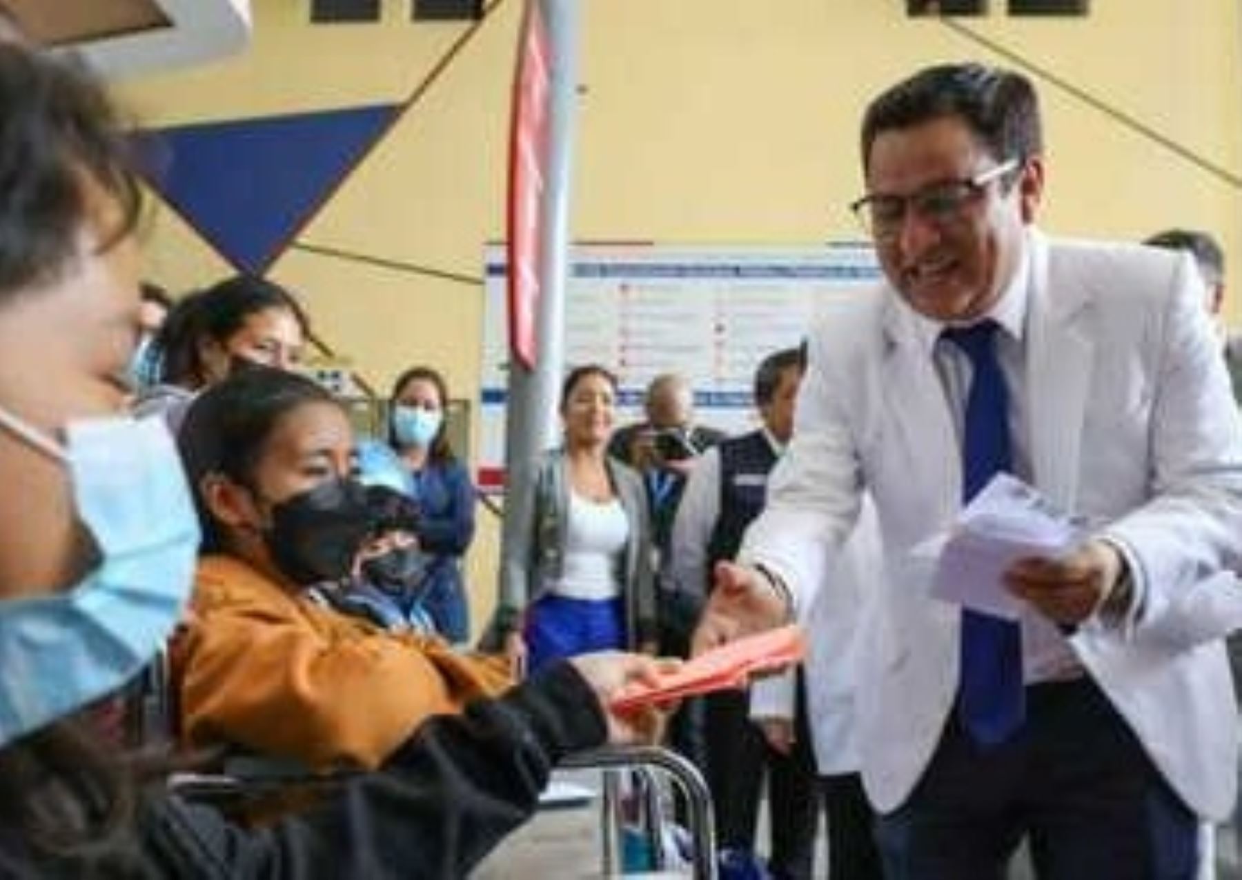 El ministro de Salud señaló que en Perú existen más de 6,000 pacientes esperando un órgano o tejido para salvar su vida y/o mejorar la calidad de la misma. Foto: Minsa.
