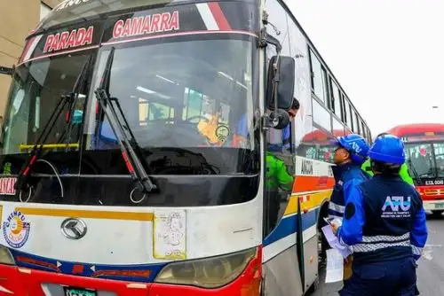 ATU: intervienen a cerca de 6,000 conductores por transportar pasajeros sin autorización. Foto: ANDINA/difusión.