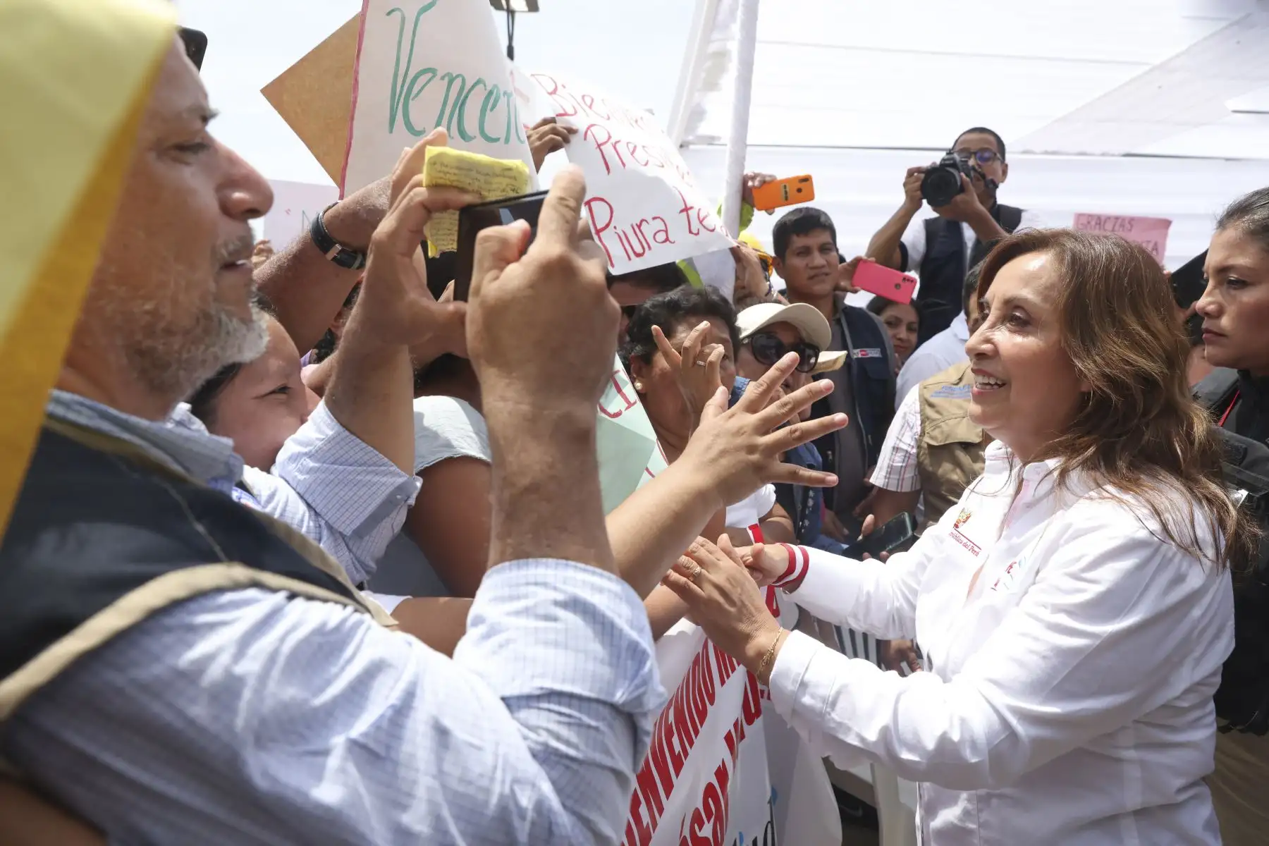Presidenta Dina Boluarte inaugura Hospital Chulucanas en la región Piura. Foto: ANDINA/Prensa Presidencia