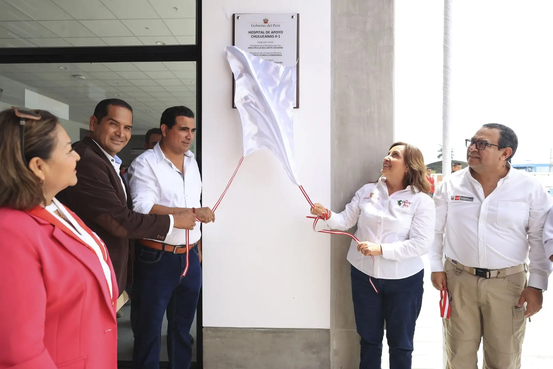 Presidenta Dina Boluarte inaugura Hospital Chulucanas en la región Piura. Foto: ANDINA/Prensa Presidencia