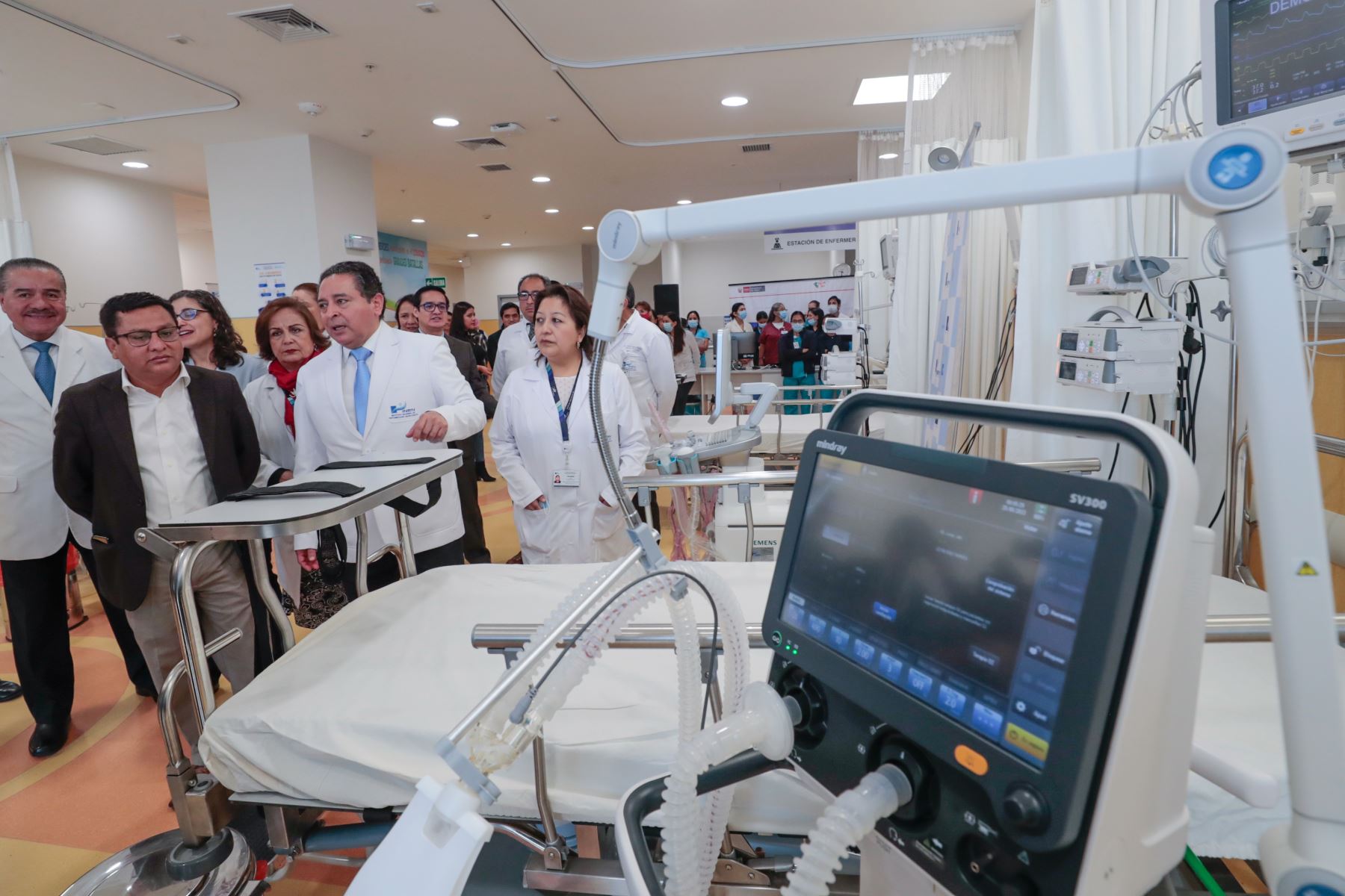 La UCI pediátrica oncológica resulta esencial en el tratamiento de pacientes críticos; así como, para aquellos que necesitan un seguimiento estricto debido a su delicada condición de salud. Foto: ANDINA/Carlos Lezama Villantoy