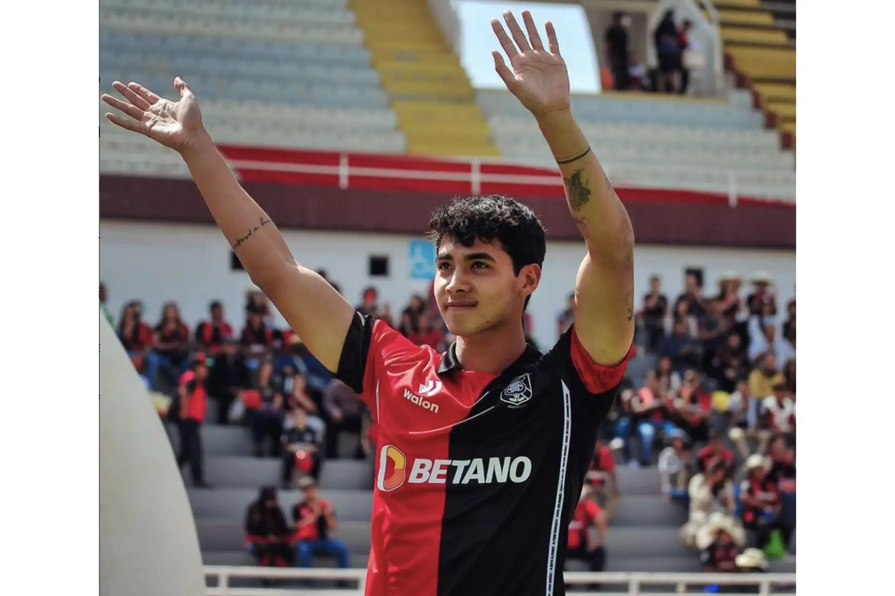 Sebastián Cavero, defensa del FBC Melgar es convocado  a la selección peruana de futbol Foto: Instagram