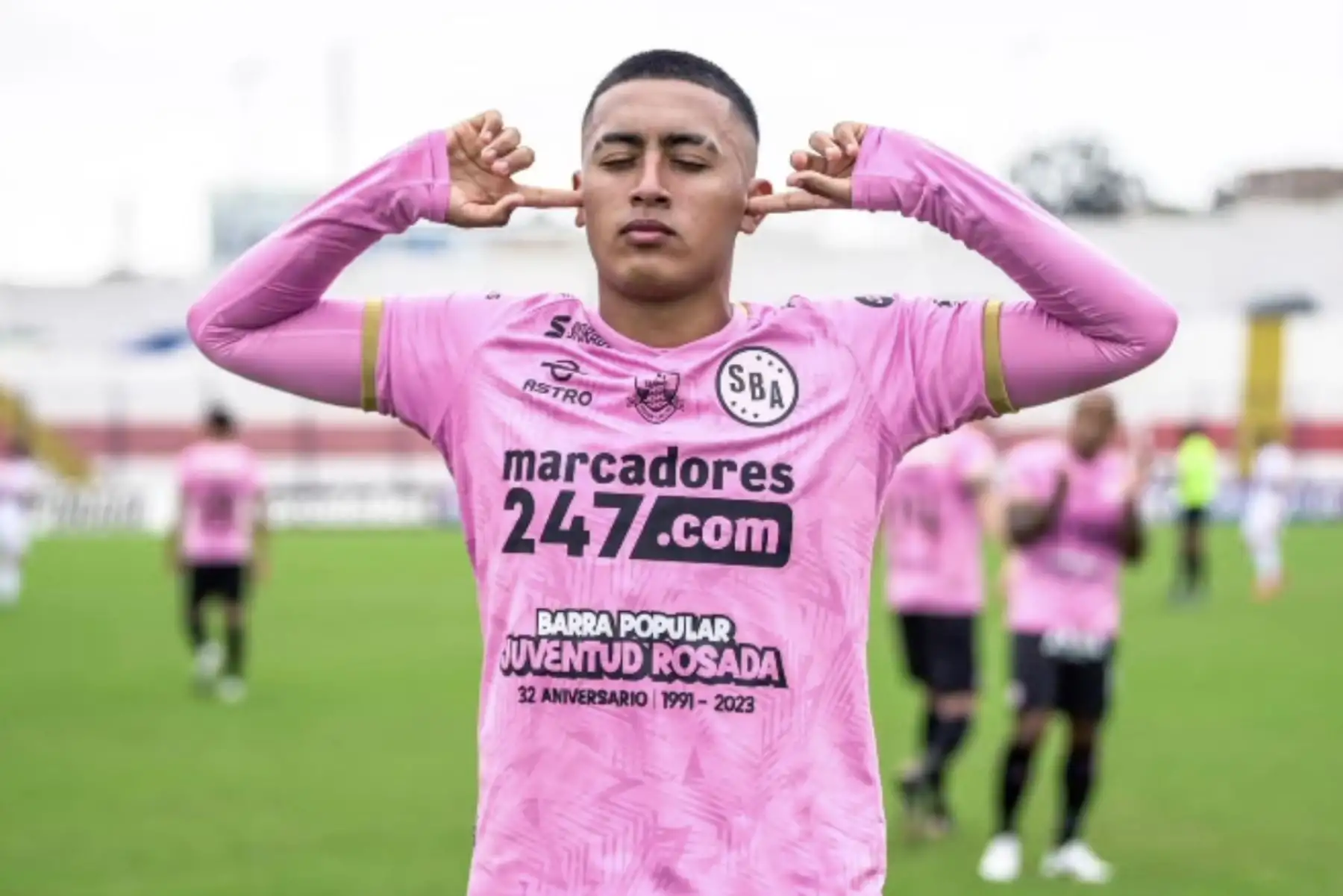 Fabrizio Roca delantero del Sport Boys convocado a las selección peruana de futbol.Foto: Instagram