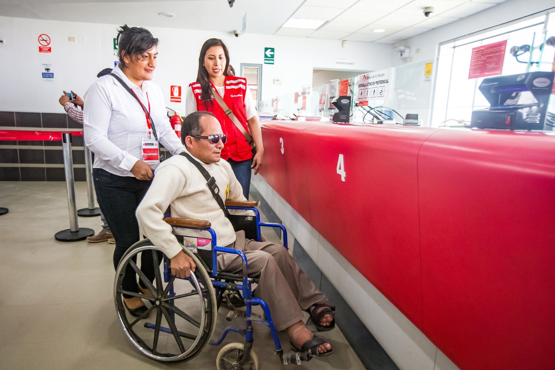 Programa Contigo brinda una pensión de 300 soles cada dos meses a personas con discapacidad severa en situación de pobreza. ANDINA/Difusión