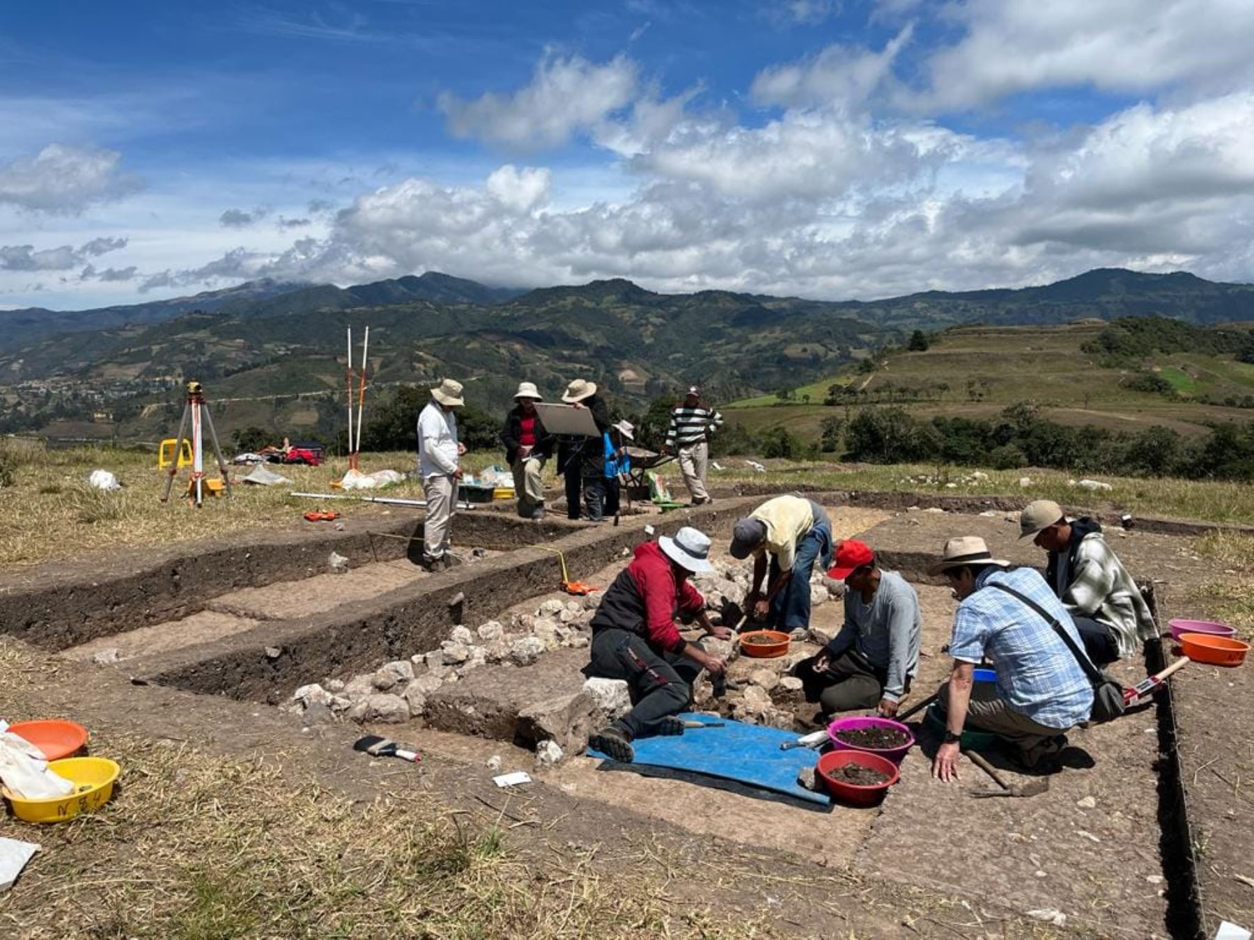 El complejo arqueológico de Pacopampa está ubicado en el distrito de Querocoto, provincia de Chota, región Cajamarca. Foto: Facebook Pacopampa