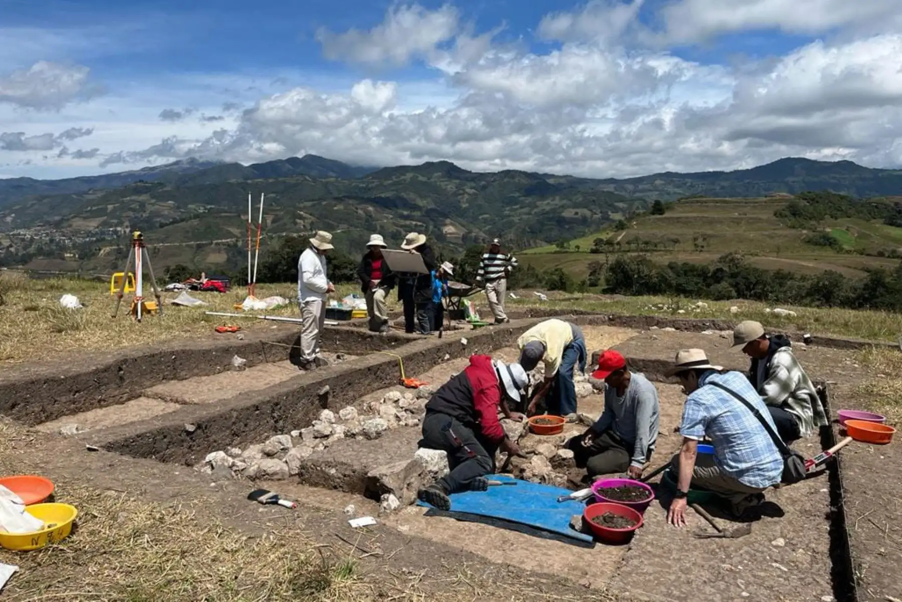 El complejo arqueológico de Pacopampa está ubicado en el distrito de Querocoto, provincia de Chota, región Cajamarca. Foto: Facebook Pacopampa
