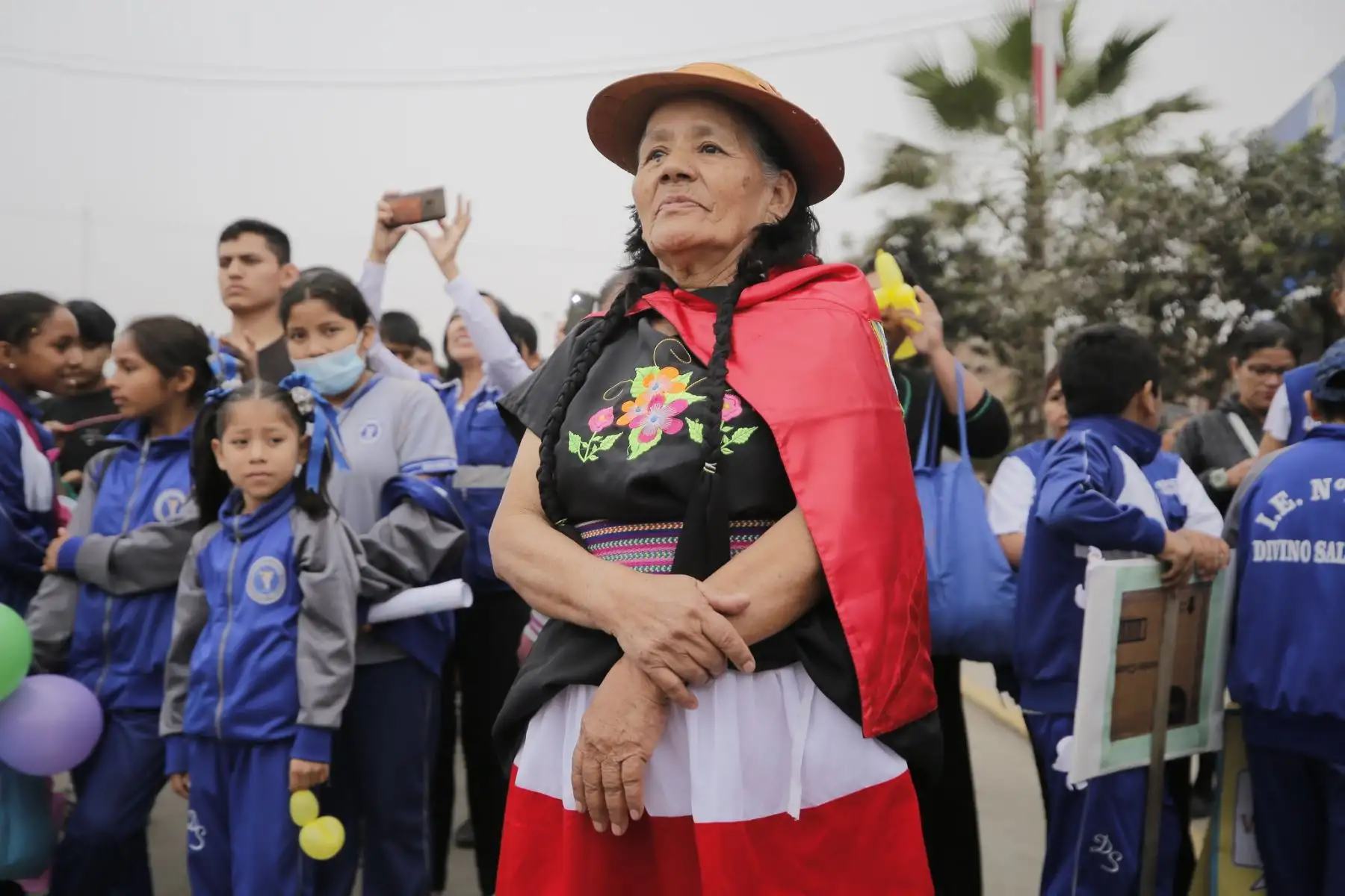 Ministra de la Mujer y Poblaciones Vulnerables, Nancy Tolentino, participa en feria por el Día Nacional de las Personas Adultas Mayores y en la firma de compromiso del Modo Niñez con la Municipalidad de San Antonio - Huarochirí.
Foto: MIMP