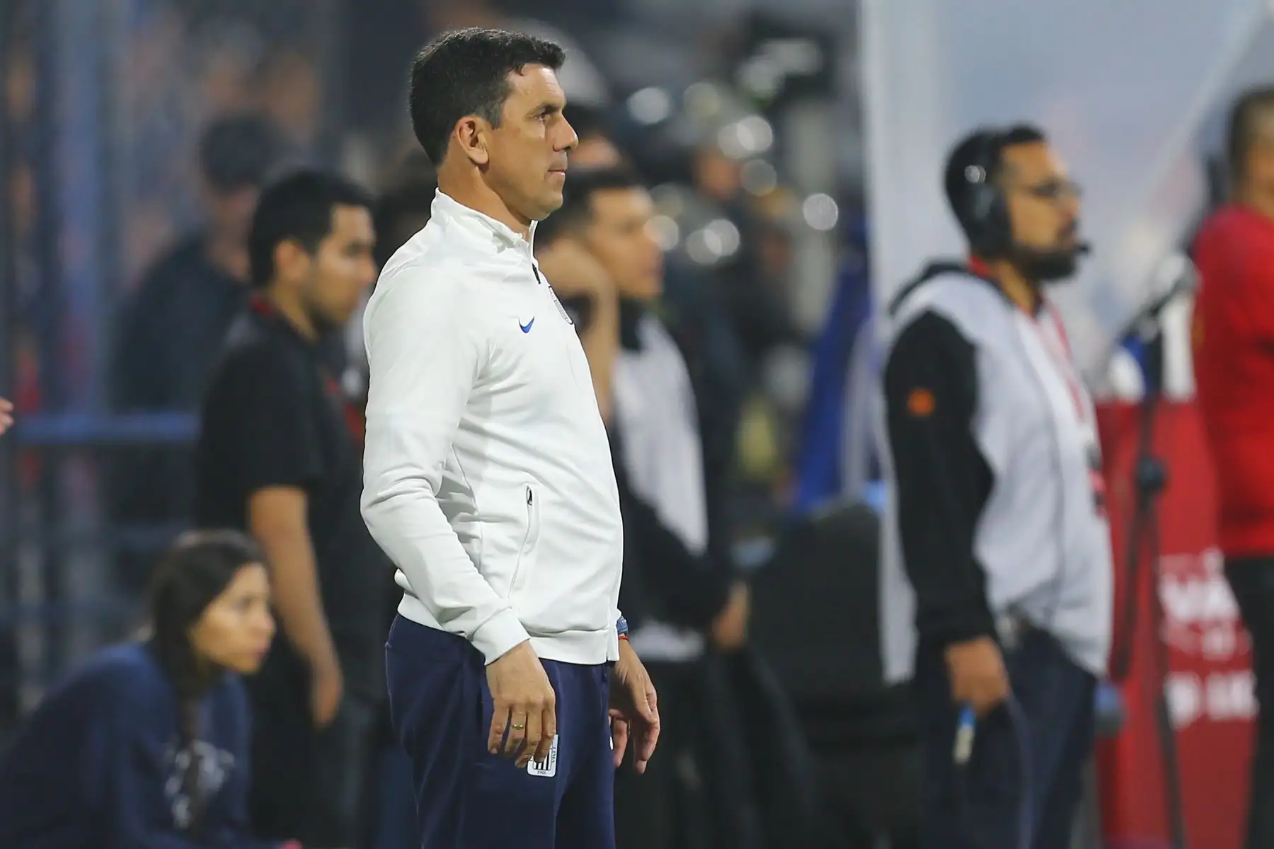 Mauricio Larriera,  entrenador de Alianza Lima. 
Foto: ANDINA/Eddy Ramos