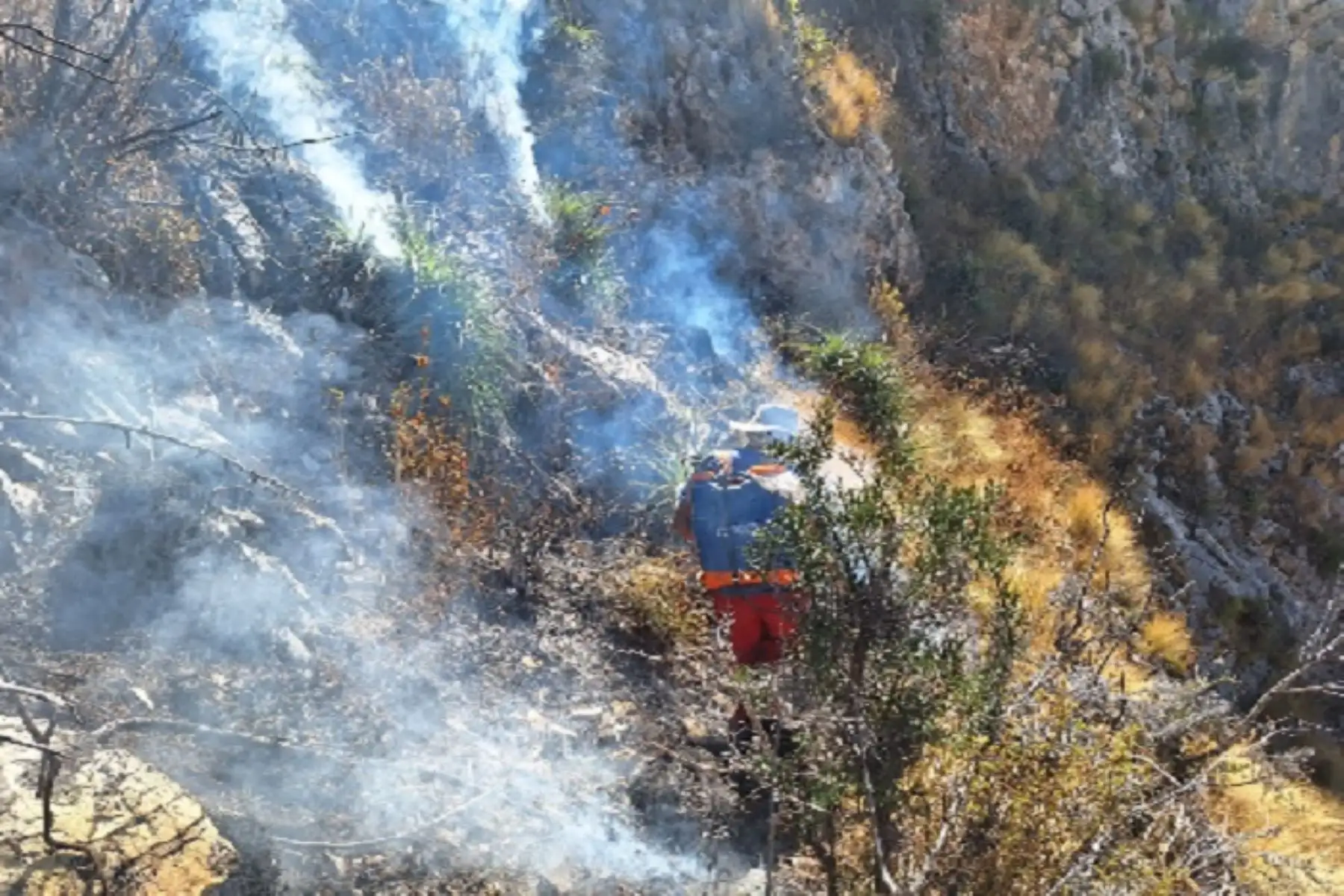 De otro lado, el COEN dio a conocer que en el distrito y provincia de Vilcashuamán (Ayacucho), entidades de primera respuesta, con apoyo de autoridades locales, lograron extinguir el incendio forestal.