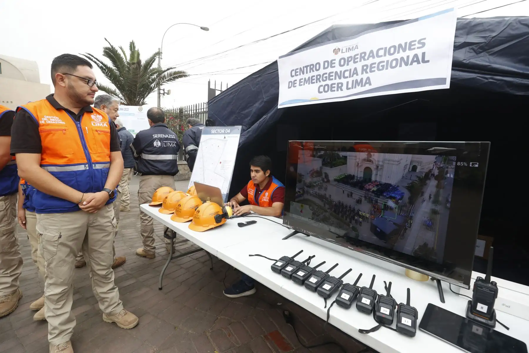 El primer anillo será implementado en la zona de acción cercana a los fieles, la segunda que estará a dos cuadras del santuario, mientras que el tercer anillo estará a cuatro cuadras del santuario. Foto: ANDINA/Vidal Tarqui