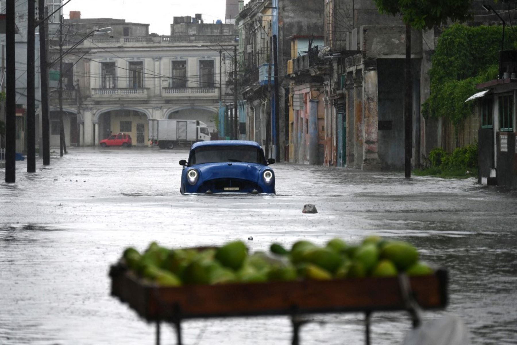 Idalia deja sentir sus efectos en La Habana, capital de Cuba (imagen referencial). Foto: AFP