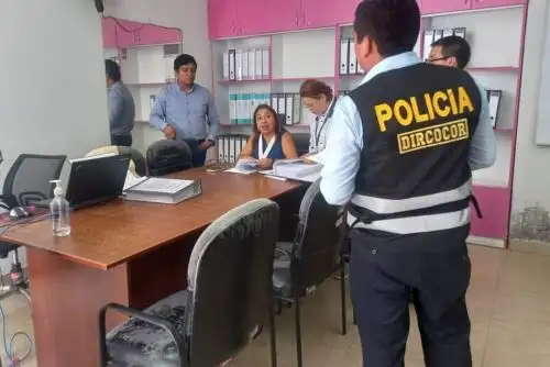 La diligencia en el Gore Lambayeque estuvo a cargo de representante de la Fiscalía Provincial Especializada en Delitos de Corrupción de Funcionarios.