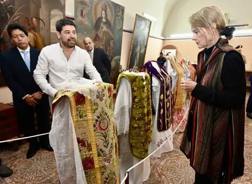 El Fondo de la Embajadora de EE UU destina US$ 255,000 para proteger colección de obras de arte virreinal del Monasterio de Santa Teresa, ubicado en Ayacucho. ANDINA/Difusión