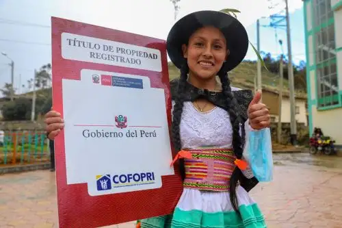 Más de 1,000 familias de Paucará, ubicado en la provincia de Acobamba, región Huancavelica, se beneficiarán con el proceso de formalización predial que iniciará Cofopri en ese distrito. ANDINA/Difusión