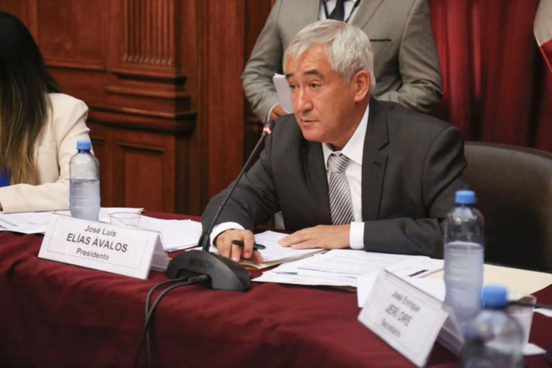 Congresista José Elías, presidente de la comisión especial del TC. Foto: ANDINA/difusión.