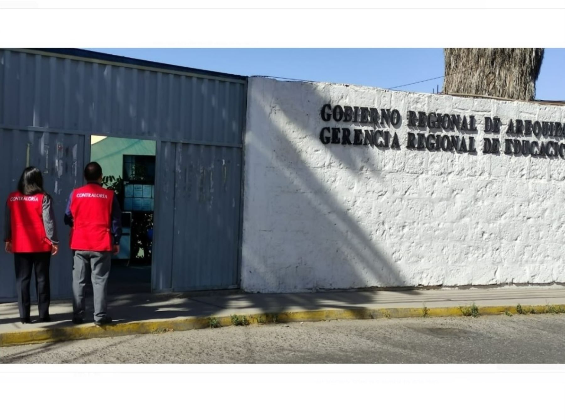 Contraloría identifica pagos irregulares en la gerencia regional de Educación de Arequipa.