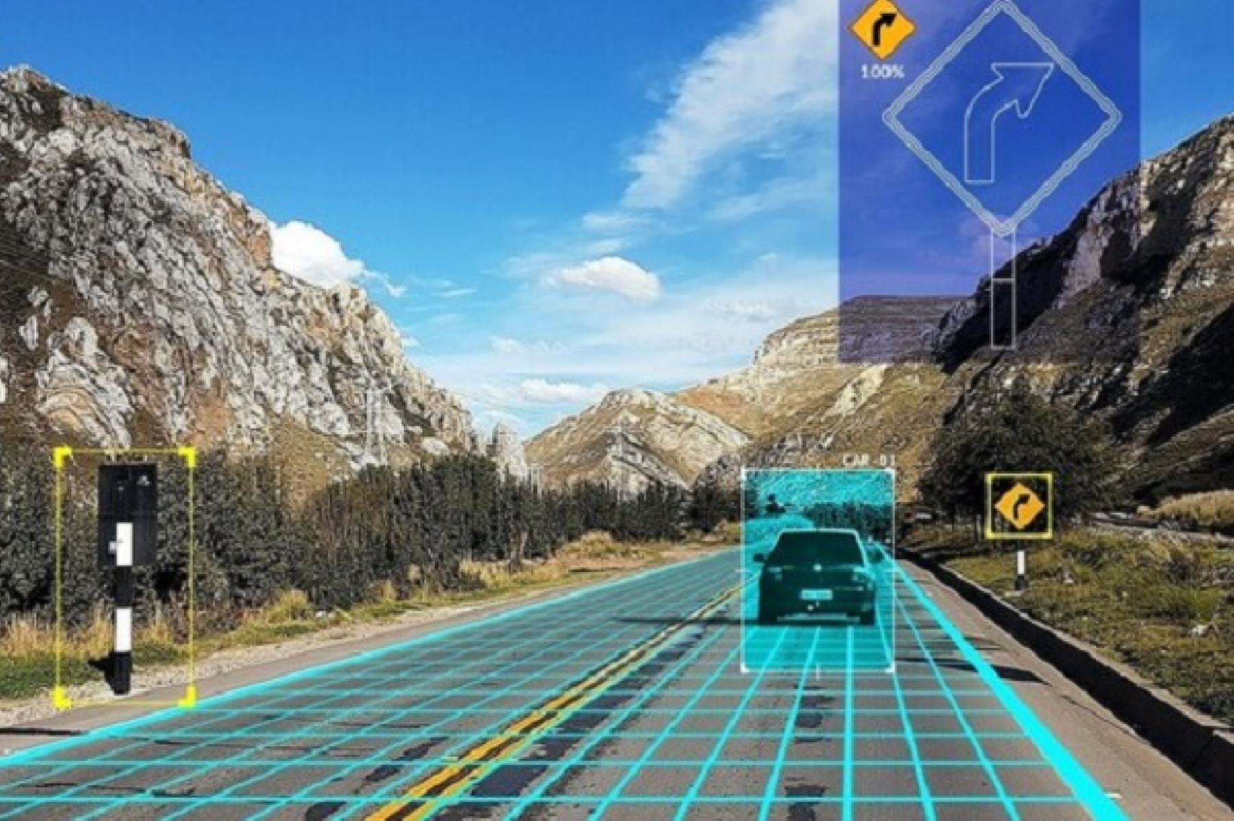 La inteligencia artificial permite detectar fallas en la infraestructura de las carreteras. Foto: Cortesía.
