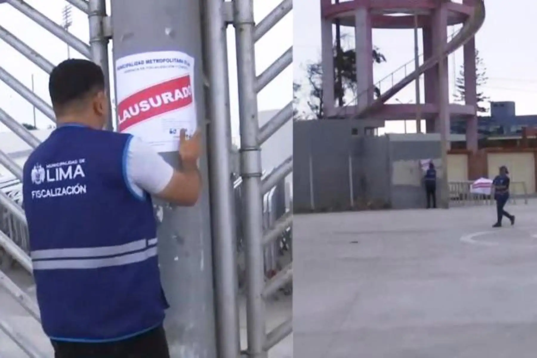 Clausuran estadio San Marcos tras denuncias de vecinos por exceso de ruido de conciertos. Foto: TV captura.