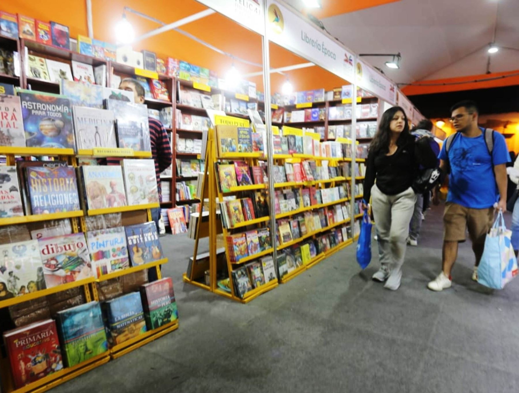 Feria del Libro de Cajamarca supera expectativas con más de S/ 800,000 en ventas y recibió más de 120,000 visitas. ANDINA/Difusión