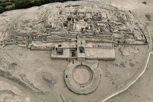 La Ciudad Sagrada de Caral es la más antigua de América, debido a sus 5,000 años de antigüedad (3000-1900 a.C.). ANDINA/Daniel Bracamonte