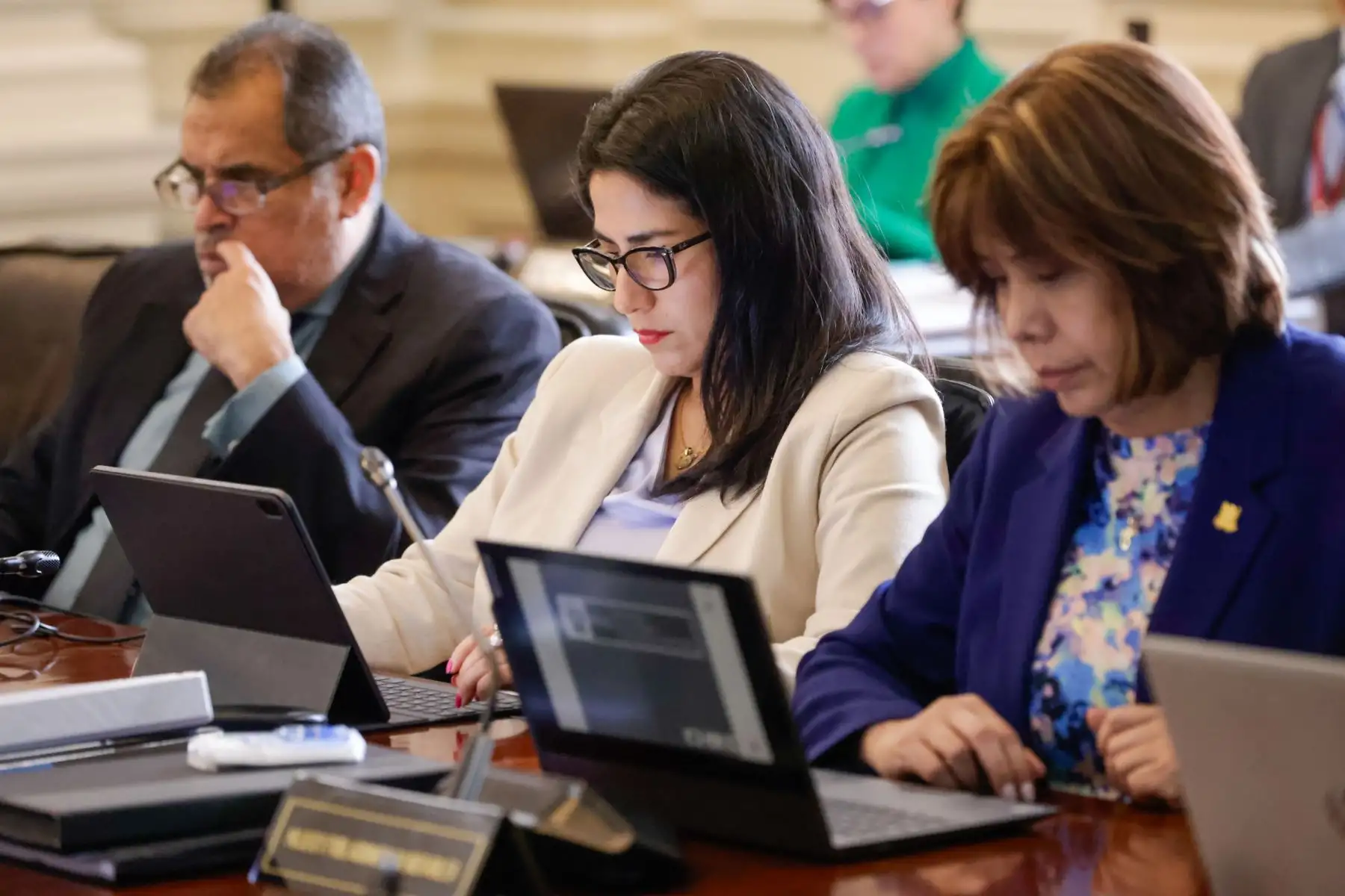 La presidenta Dina Boluarte preside la sesión del Consejo de Ministros, en Palacio de Gobierno.
Foto: ANDINA/Prensa Presidencia