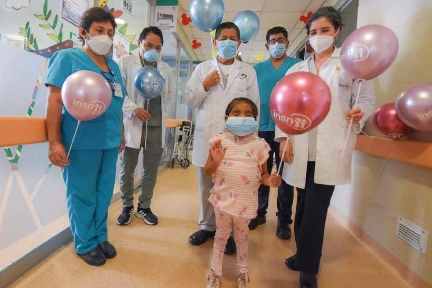 INSN San Borja: madre cuenta cómo donación permitió que su pequeña hija volviera a nacer. Foto: ANDINA/difusión.