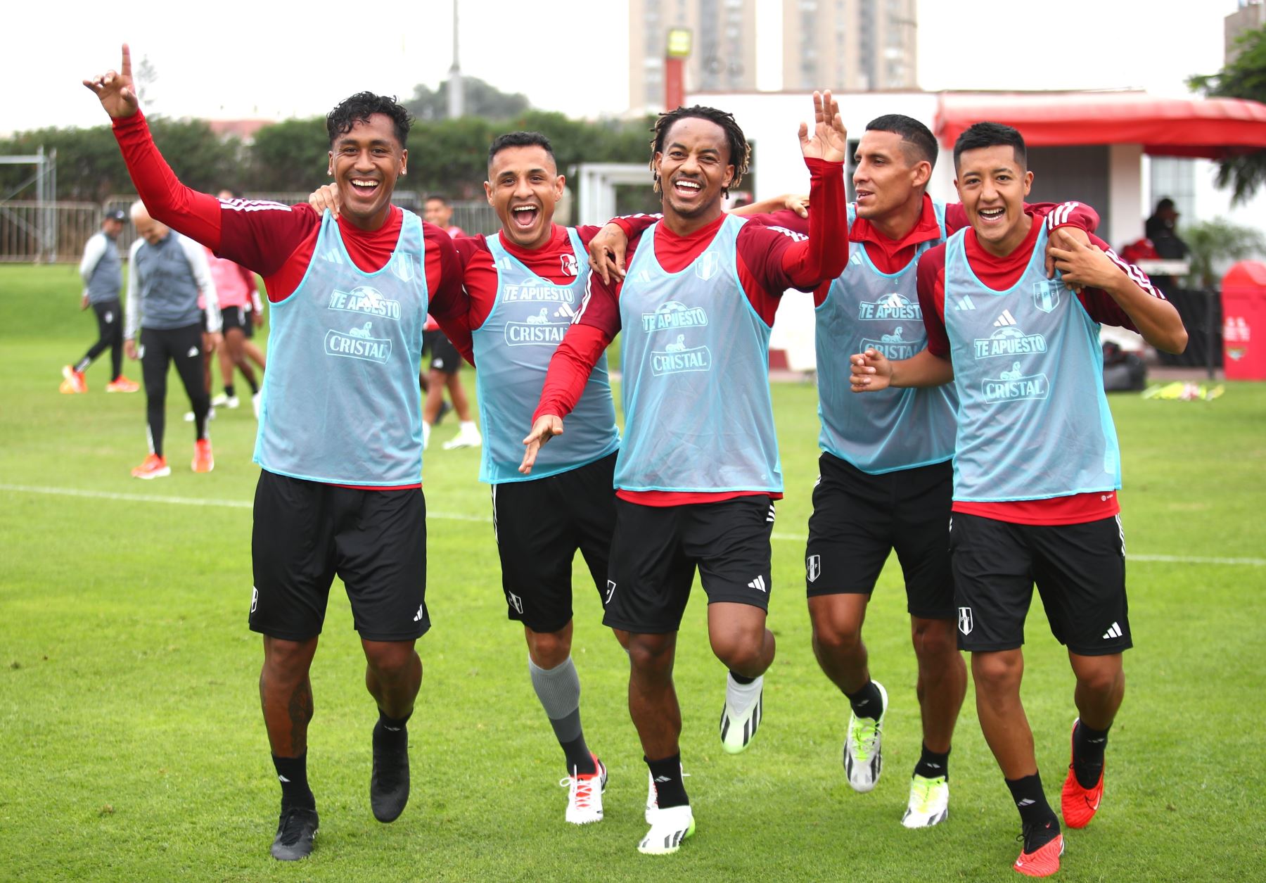 Los jugadores de la selección peruana se encuentran con la moral al tope previo a enfrentar a Paraguay