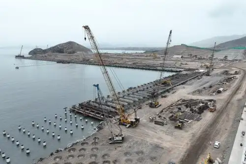 Cosco Shipping Ports Chancay Perú S.A expresa sus más sentidas condolencias a la familia del trabajador fallecidoANDINA/Braian Reyna