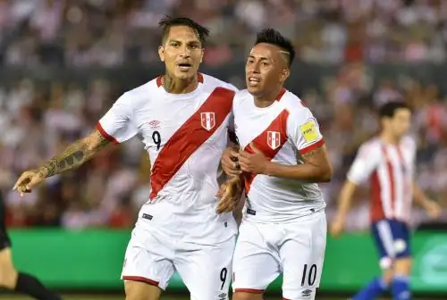 Paolo Guerrero y Christian Cueva aportaron goles importantes a la selección peruana
