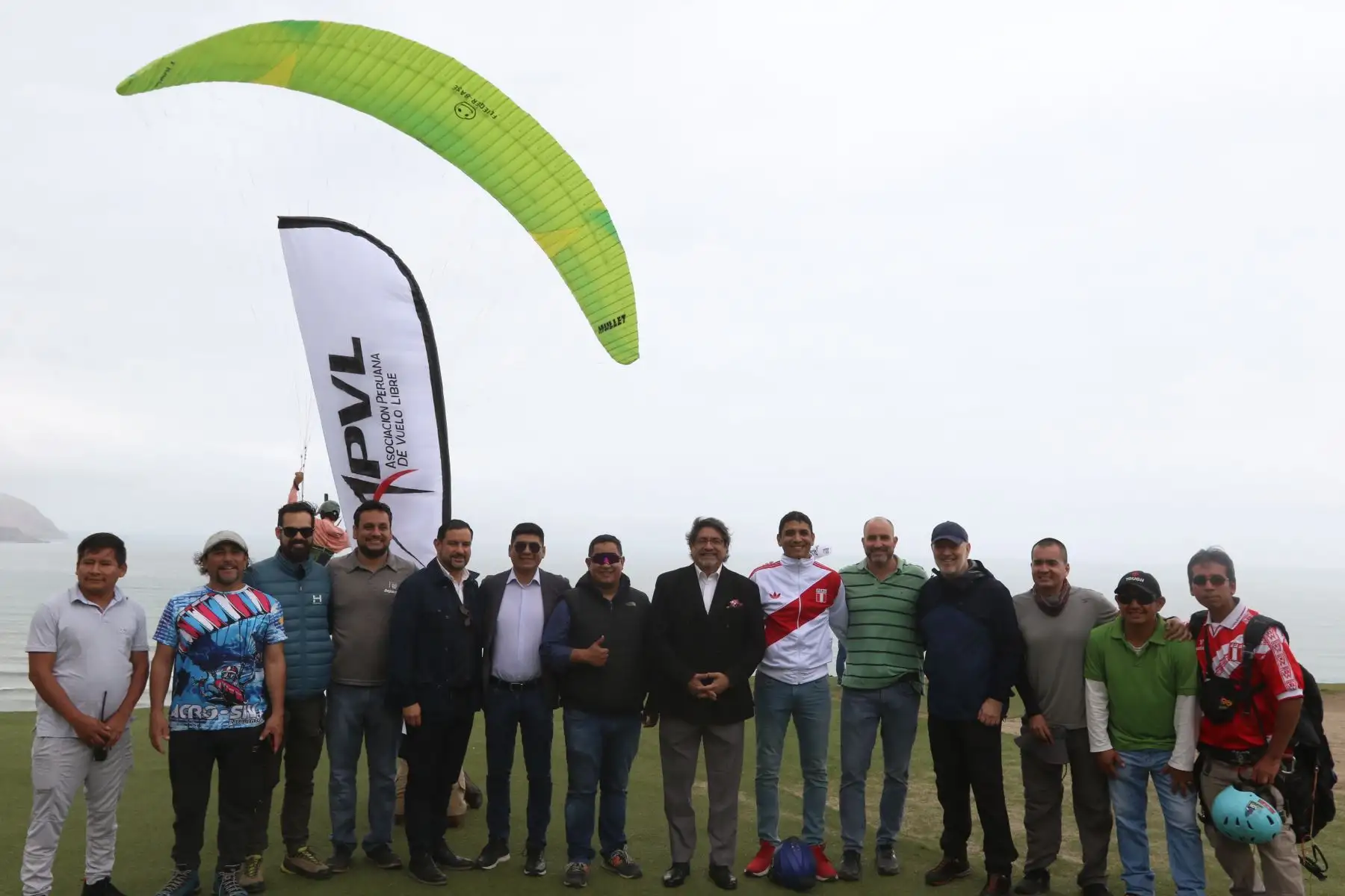 La Municipalidad de Miraflores anuncia reinicio de actividades de Parapente deportivo monoplaza en el distrito.Foto:ANDINA/Hector Vinces.