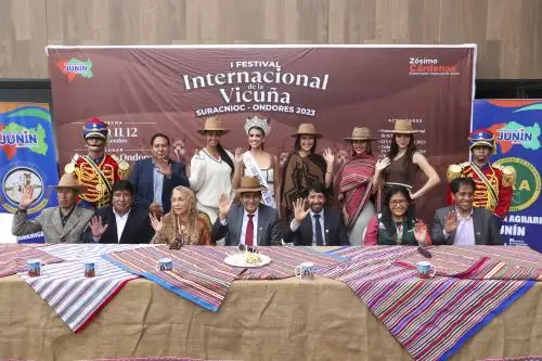 Región Junín busca posicionar fibra de vicuña de Ondores en el mercado internacional. ANDINA/Juan Carlos Guzmán