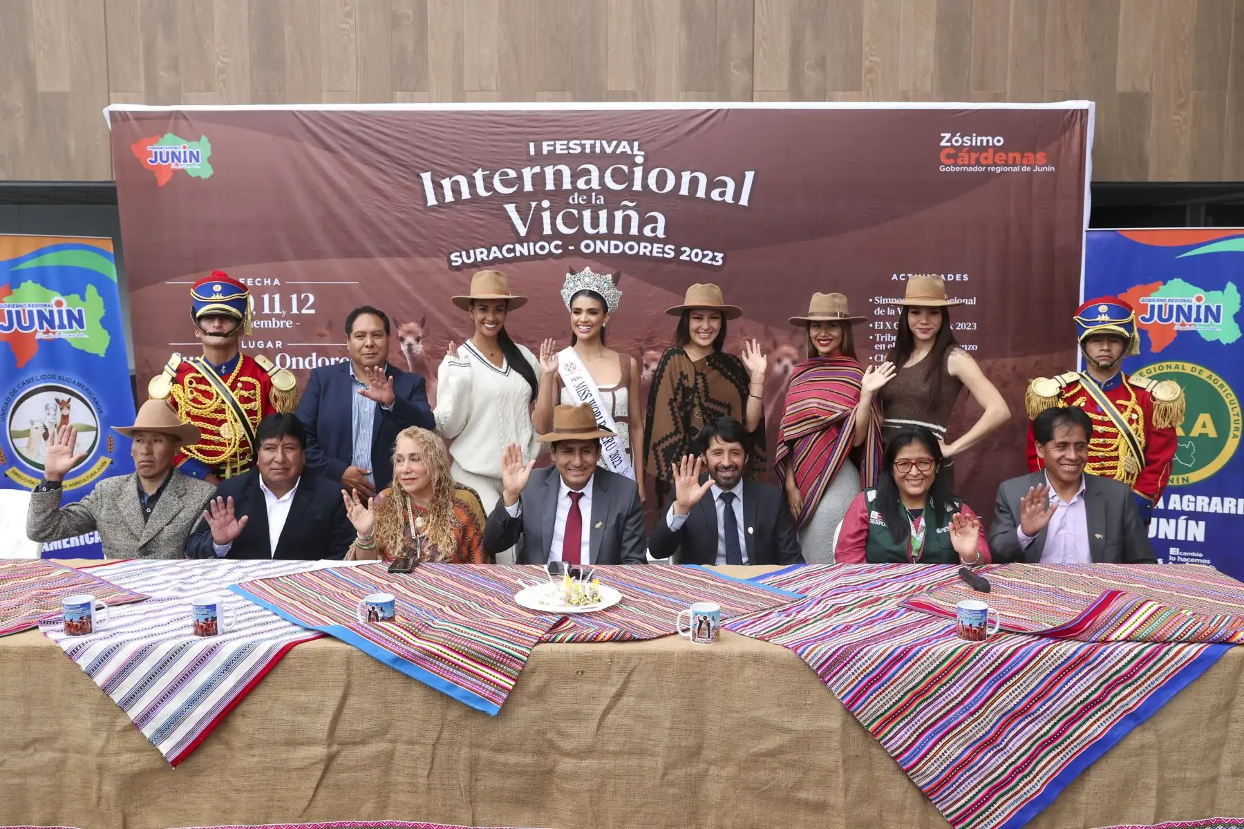Región Junín busca posicionar fibra de vicuña de Ondores en el mercado internacional. ANDINA/Juan Carlos Guzmán