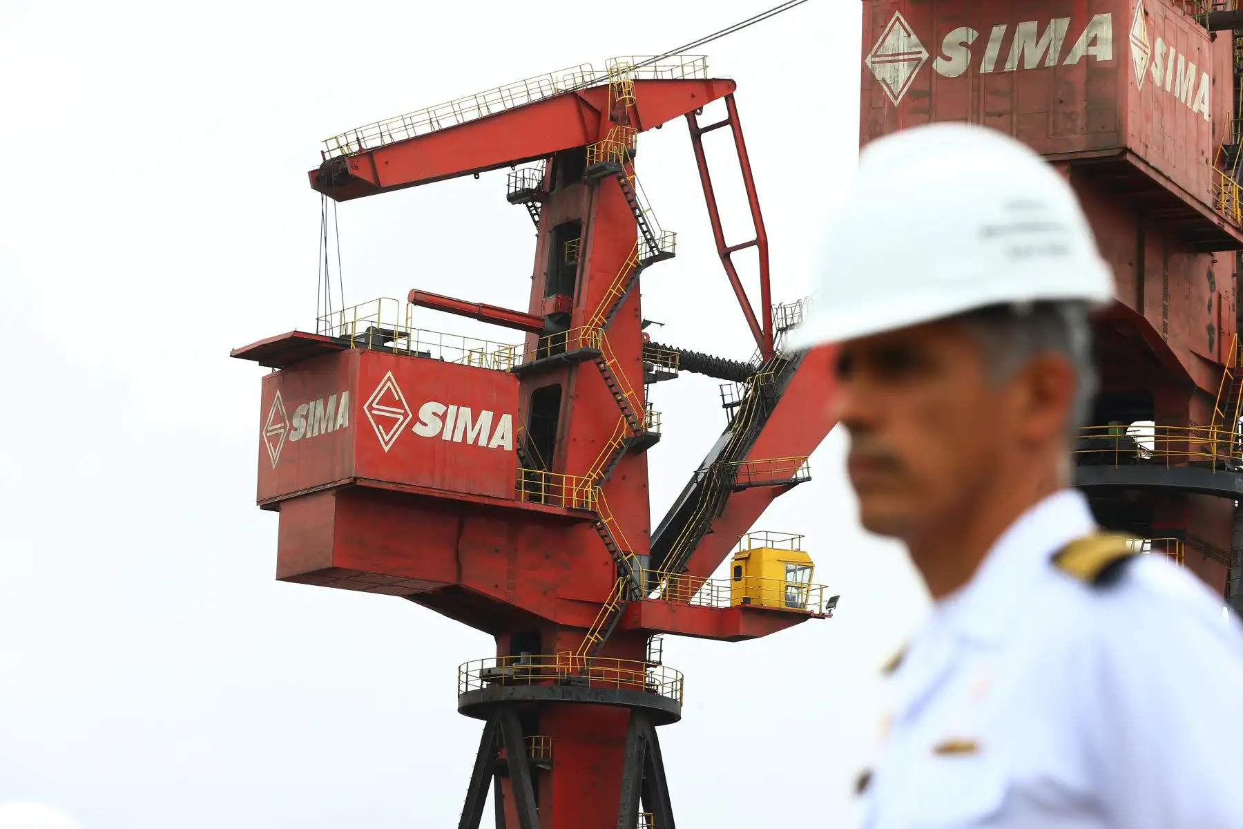 Visita  a las instalaciones del Servicios Industriales de la Marina (SIMA), que muestra el trabajo diario y su visión para potenciar y desarrollar  la Industria Naval en el país.
Foto: ANDINA/Eddy Ramos