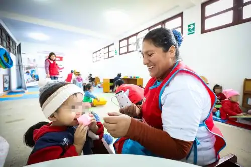 Apoyo de la Cooperación Alemana GIZ beneficia a niños en condición de pobreza. Foto: MIDIS/Difusión