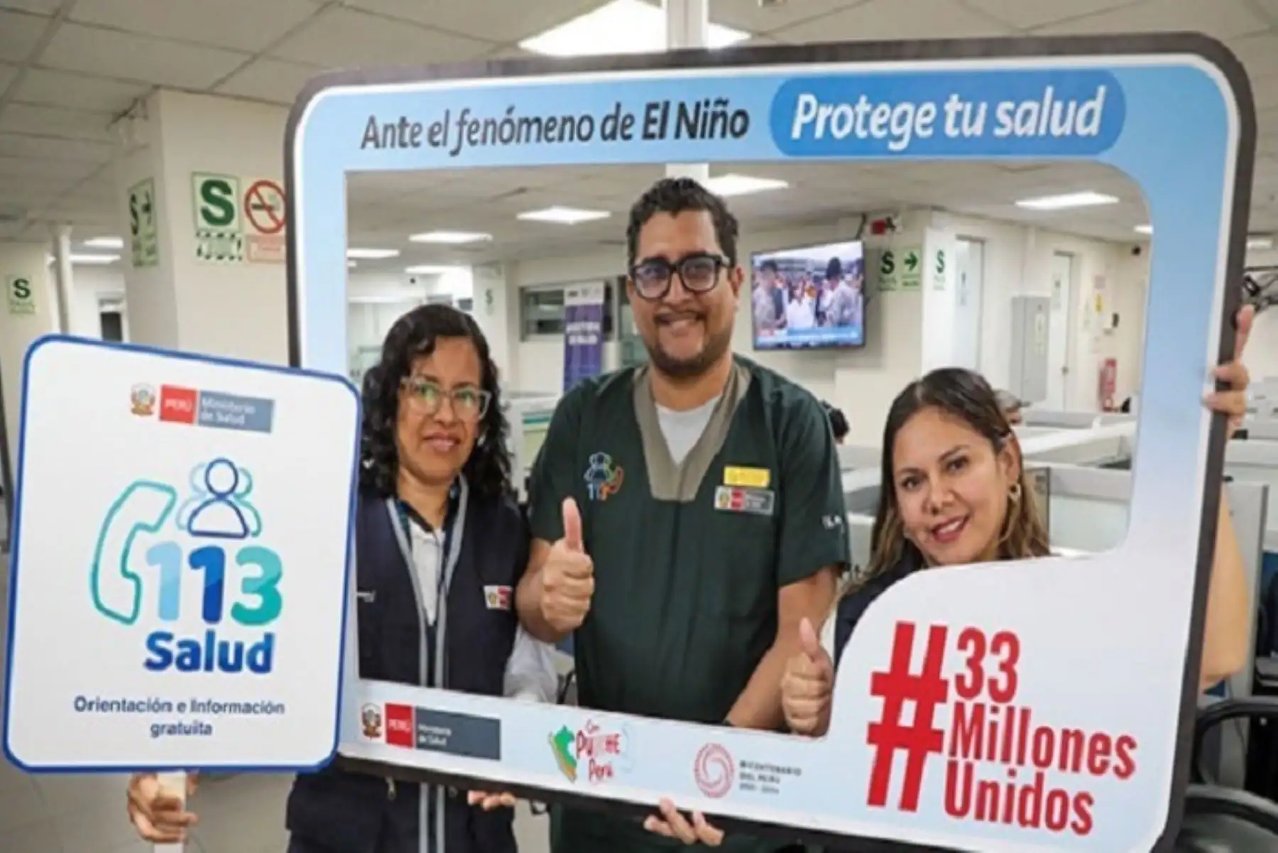 La ciudadanía también puede establecer comunicación por WhatsApp o Telegram a través de los números 955 557 000 o 952 842 623, o el correo infosalud@minsa.gob.pe