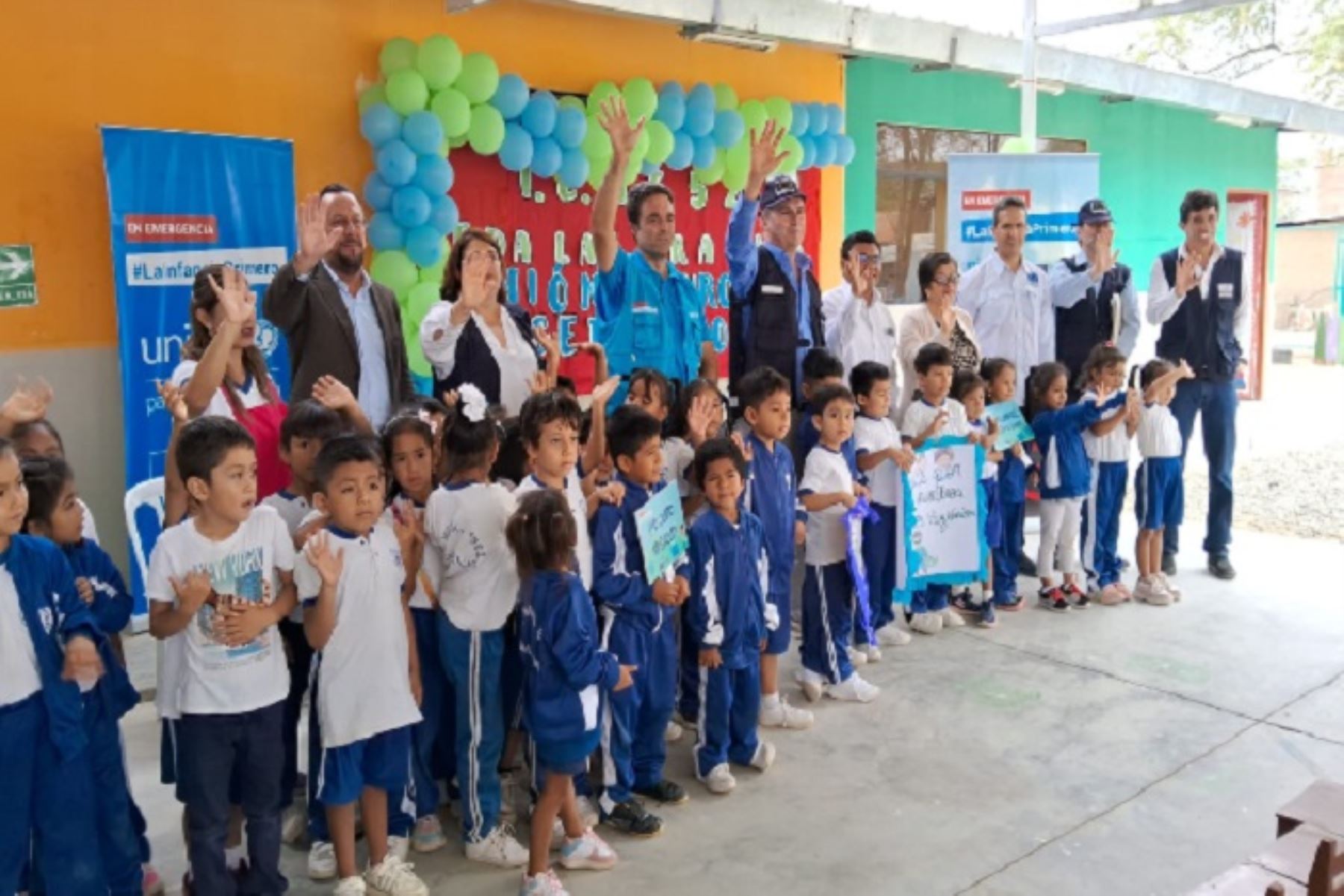 La delegación también estuvo integrada por Guiomar Alonso y Javier Álvarez, representantes de Unesco y Unicef, respectivamente.